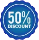 50% OFF